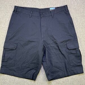 Dickies Loose Fit Cargo Shorts Black 40 13 Inseam Workwear Baggy NWT 43214